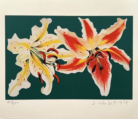 Serigrafia Nesbitt - Untitled (Two Lilies)