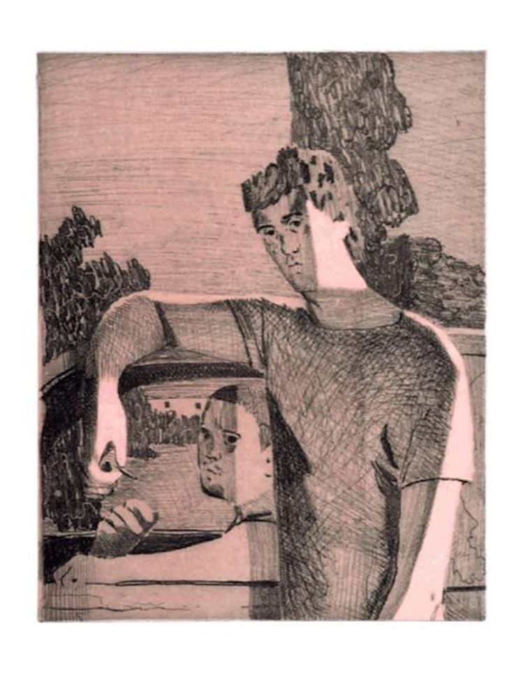 Incisione Bollinger - Untitled (Window Exchange)
