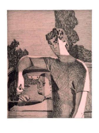 Incisione Bollinger - Untitled (Window Exchange)