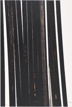 Serigrafia Venet - Untitled X (Lignes droites)