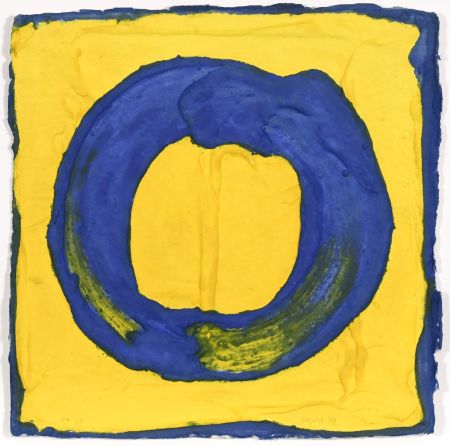 Incisione Bogart - Untitled (Yellow – blue)