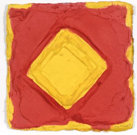 Incisione Bogart - Untitled (yellow – red)