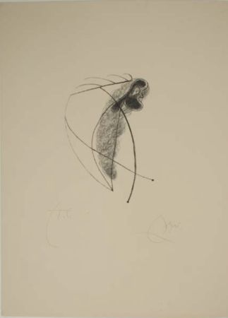 Litografia Miró - Untitled/Sin título