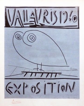 Linoincisione Picasso - Vallauris 1960