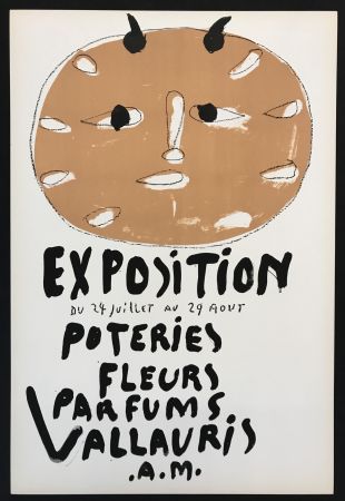 Litografia Picasso - Vallauris Exposition (Premiere)