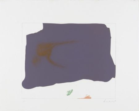 Litografia Frankenthaler - Variation II on Mauve Corner