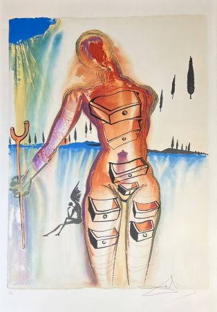 Litografia Dali - Venus aux tiroirs