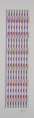 Multiplo Agam - Vertical orchestration purple