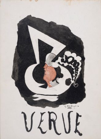 Litografia Braque - Verve, 1952