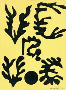 Litografia Matisse - Verve n° 21-22. VENCE 1944-48. Couverture d'après les papiers découpés de 1948.