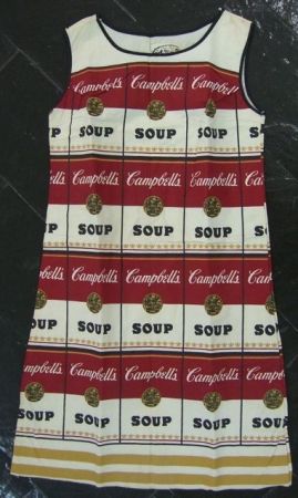 Litografia Warhol - VESTIDO SOPA CAMPBELL