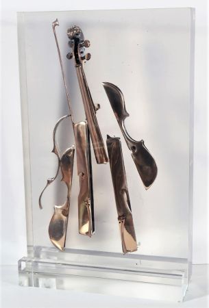 Monotipo Arman - Violino Europa 