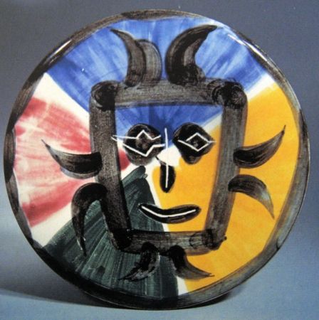 Ceramica Picasso - Visage n° 125