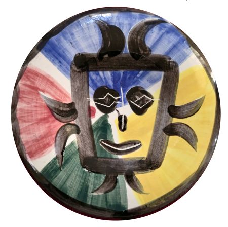 Ceramica Picasso -  Visage No 125 