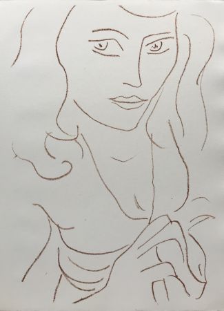 Litografia Matisse - Visages I