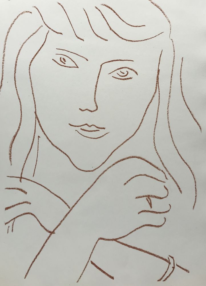Litografia Matisse - Visages IV