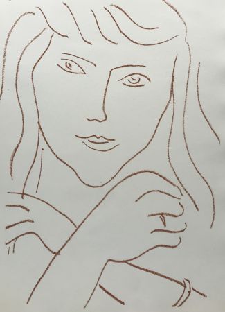 Litografia Matisse - Visages IV