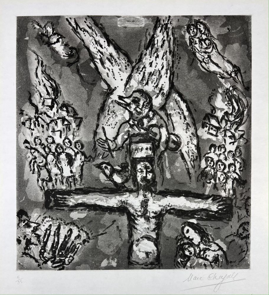 Acquaforte E Acquatinta Chagall - Vision d’Apocalypse