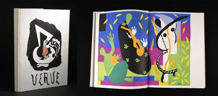 Libro Illustrato Chagall - VISIONS DE PARIS. VERVE Vol. VII. N° 27-28 (1953) : Chagall, Matisse, Miro, Braque. 34 LITHOGRAPHIES.