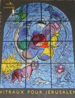 Libro Illustrato Chagall - Vitraux de Jerusalem