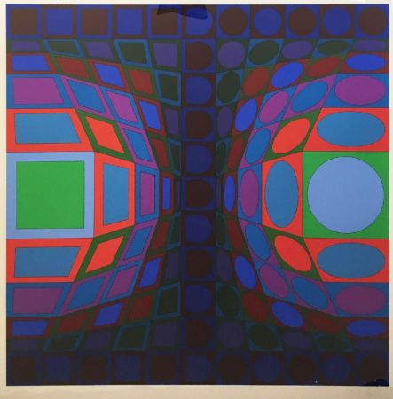 Serigrafia Vasarely - Viva