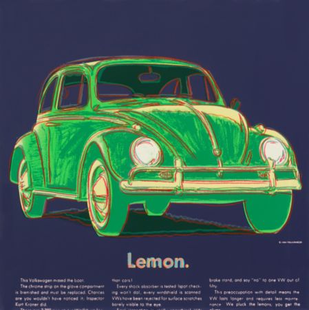 Serigrafia Warhol - Volkswagen (F. & S. II.358)