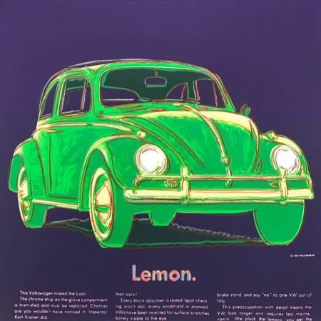 Serigrafia Warhol - Volkswagen (FS II.358)