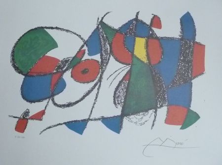Litografia Miró - Volumen II Litho VIII 