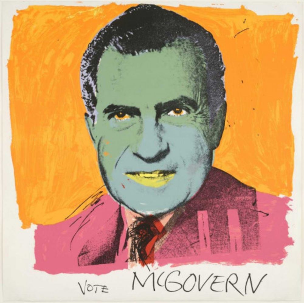 Multiplo Warhol - Vote McGovern
