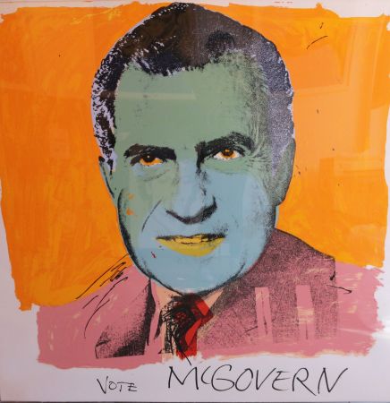 Serigrafia Warhol - Vote McGovern