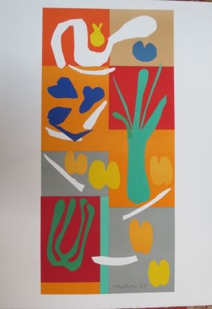 Litografia Matisse - Végétaux