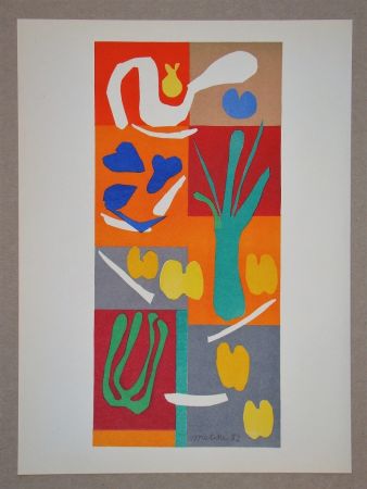Litografia Matisse (After) - Végétaux - 1952