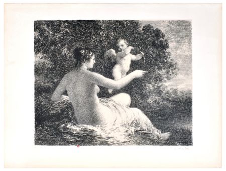 Litografia Fantin-Latour - Vénus et l'Amour