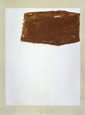 Litografia Beuys - Wandernde Kiste Nr. 2