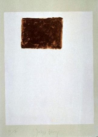 Litografia Beuys - Wandernde Kiste Nr. 5