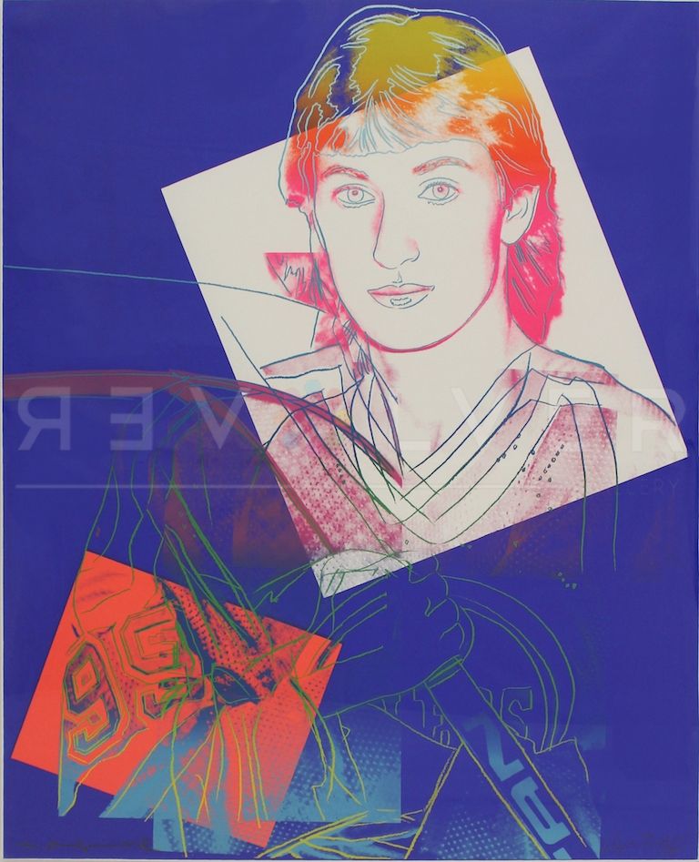 Serigrafia Warhol - Wayne Gretzky (FS II.306)