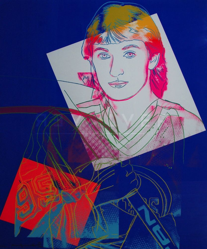 Serigrafia Warhol - Wayne Gretzky (FS II.306)