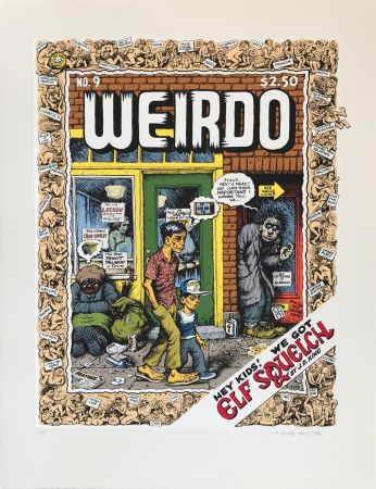 Serigrafia Crumb - Weirdo, 1986