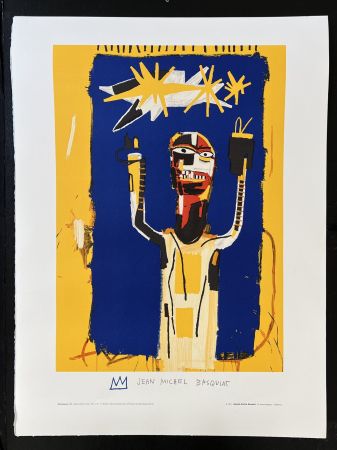 Litografia Basquiat -  Welcoming Jeers