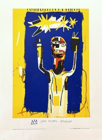 Litografia Basquiat - Welcoming Jeers