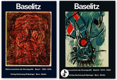 Libro Illustrato Baselitz - Werkverzeichnis der Druckgrafik - 2 Volumes - Catalogue raisonne Graphic work