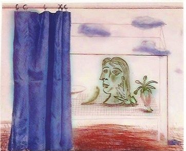 Incisione Hockney - What is this Picasso?