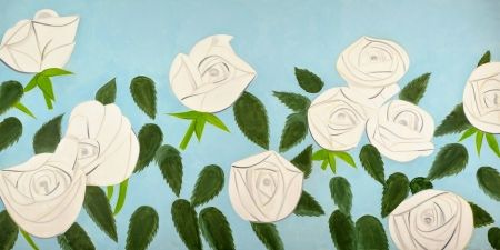 Litografia Katz - White Roses