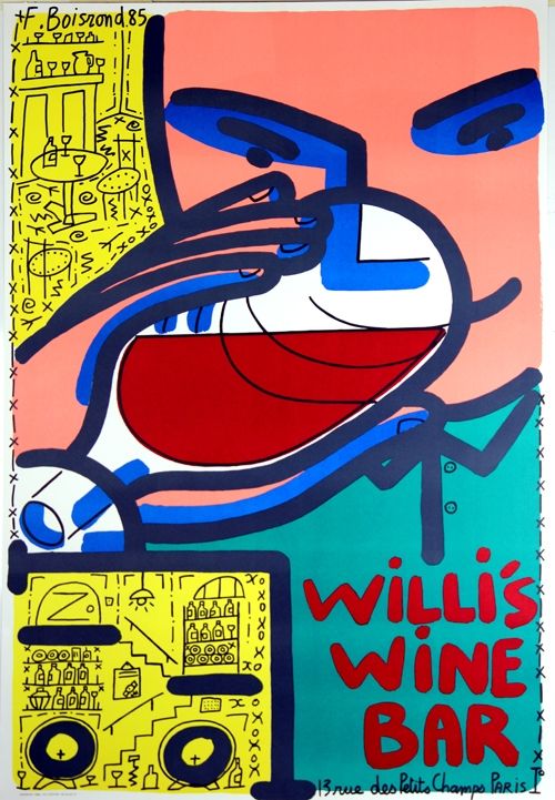 Litografia Boisrond - Willis Wine Bar 