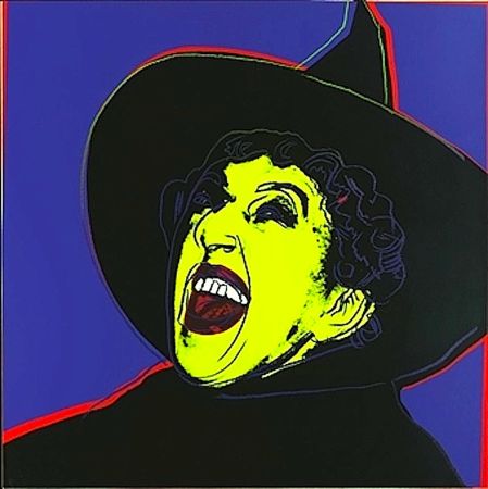 Serigrafia Warhol - Witch, from Myths