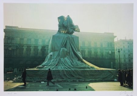 Offset Christo - Wrapped Monument to Vittorio Emanuel