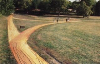 Multiplo Christo - Wrapped Walk Ways, Loose Park, Kansas City, Missouri, 1977_78