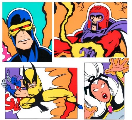 Serigrafia Crash - X-Men Portfolio-