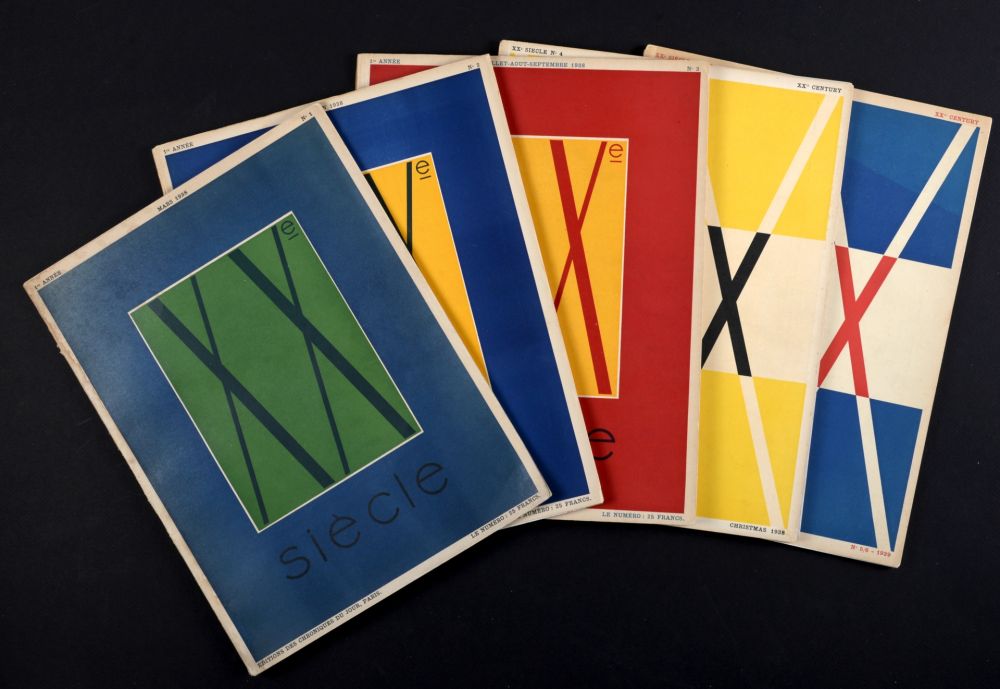 Libro Illustrato Kandinsky - XX e siècle, Paris 1938-1939 - A scarce complet run of the first 5 issues of the Art Review XX e siècle, Paris 1938-1939