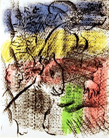 Litografia Chagall - XX siècle